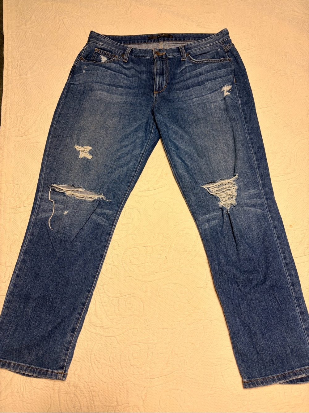 Joe’s jeans Women's Distressed Blue Denim Jeans